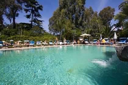 Hotel Central Park Terme - mese di Gennaio - Entrata Hotel Central Park-Ischia Porto